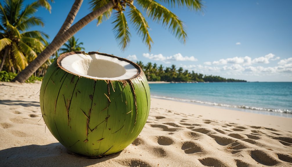 best time coconut water