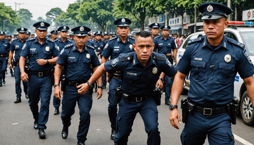 dramatic arrest radja nainggolan