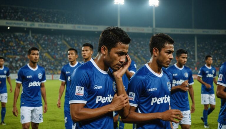 persib suffers first defeat