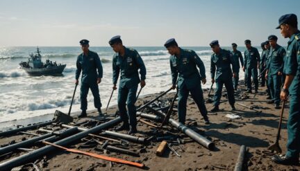 rapid demolition of naval fence