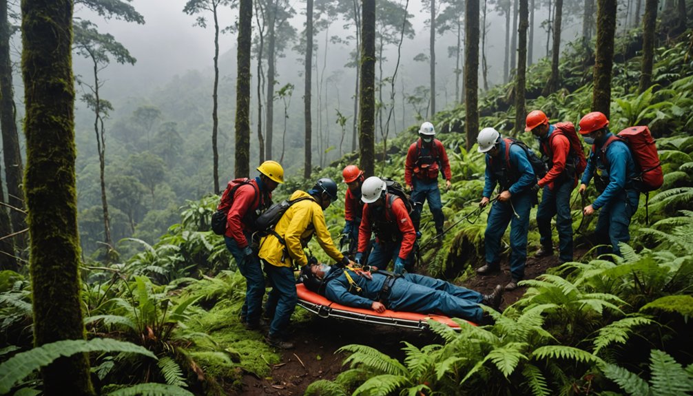 mountain rescue operation success