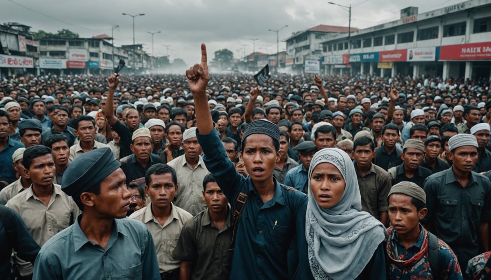 public protest mtq medan