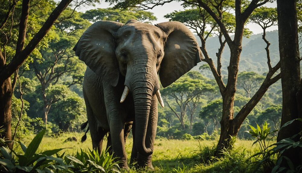 wild elephants in pali musi