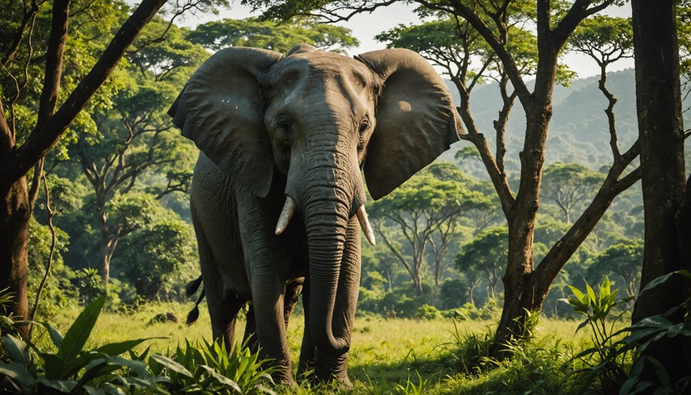 wild elephants in pali musi