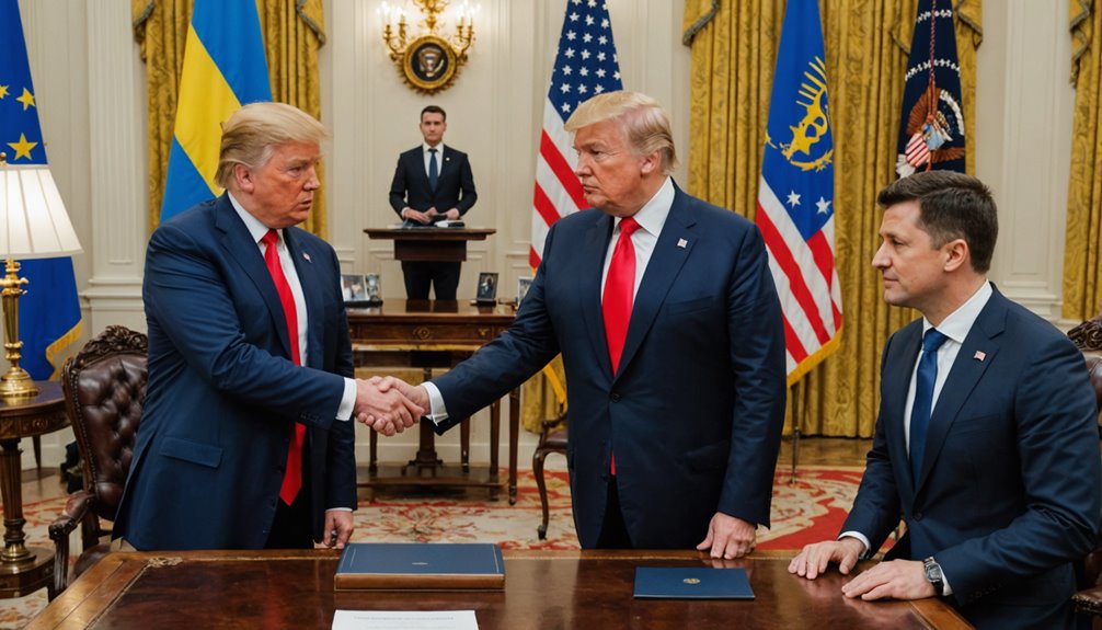 zelensky trump tension escalates