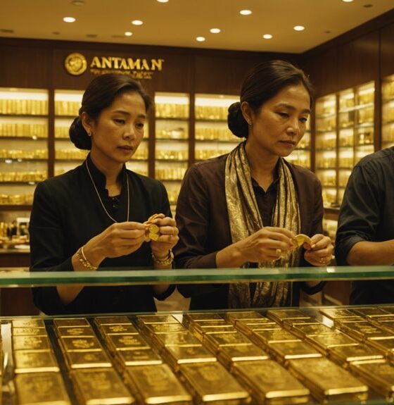 antam gold price drop